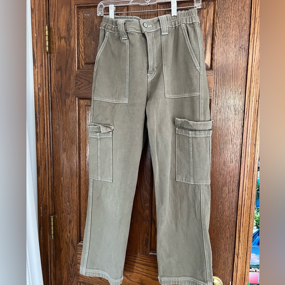 Green pacsun cargo pants